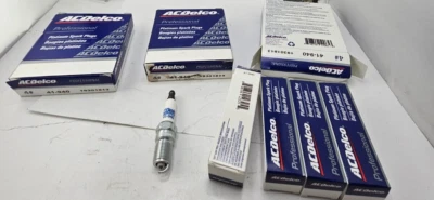 (QTY 12) ACDelco Spark Plug 41-904 19301813 for 2010-2011 Buick Lucerne - Image 1 of 4