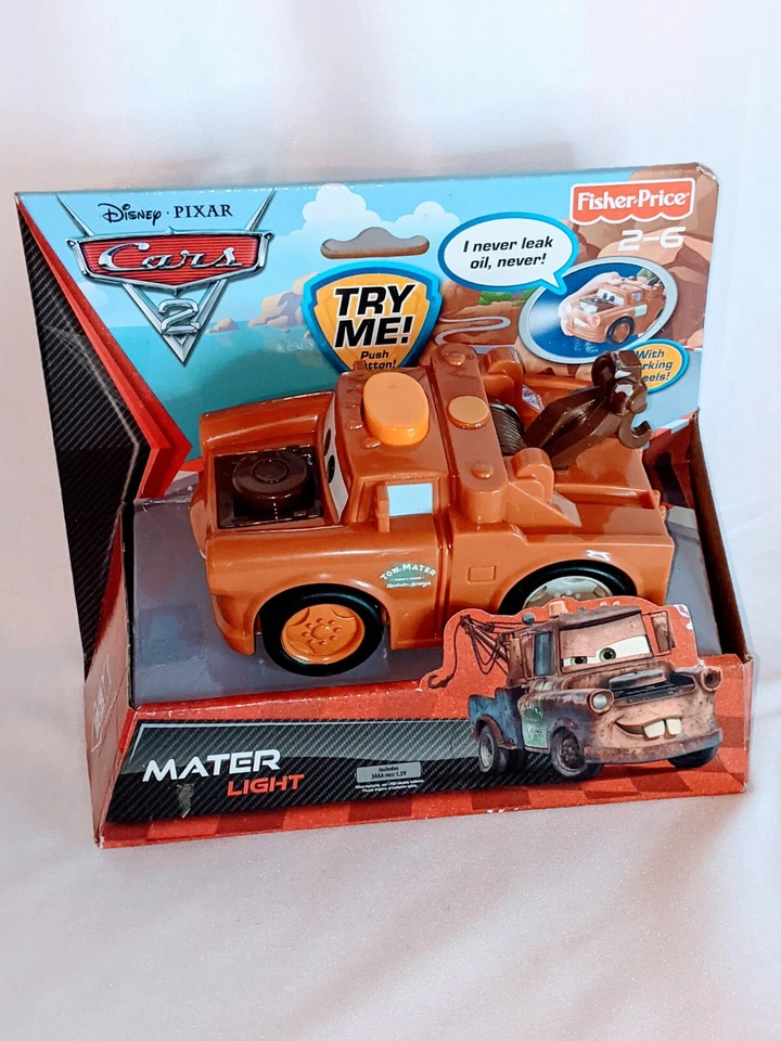Disney Pixar Cars 2 Fisher Talking Mater Light Flashlight