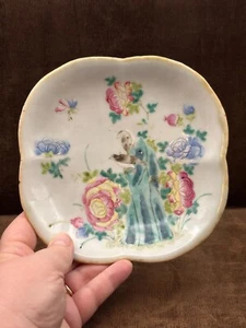 Antique 19th CENTURY QING Chinese TUNG CHIH SEAL Porcelain Footed Bowl 6 3/8" - Picture 1 of 23