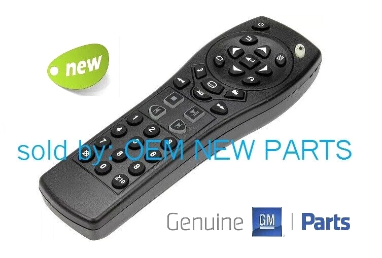 ACDelco 20929305 GM Original Equipment Video Player Remote Control - Image 1 of 1