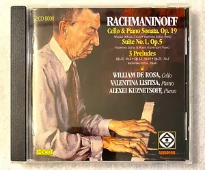 Rachmaninow 24K GOLD HDCD Audiofon De Rosa Lisitsa Kuznetsoff - Bild 1 von 4
