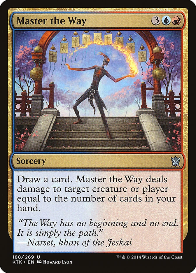 Master the Way (188) Khans of Tarkir KTK MTG Magic - Image 1 of 1