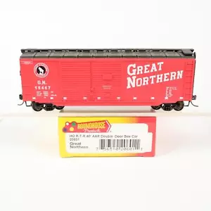 Roundhouse HO Scale Great Northern GN 40' AAR Double Door Boxcar 20601 - Picture 1 of 5
