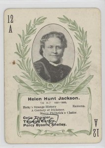 1905 Cincinnati Game Co Authors Helen Hunt Jackson #12A 0w6