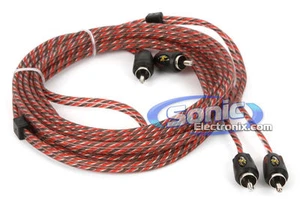 Stinger SI4212 12 ft. of 2-Channel 4000 Series RCA Audio Interconnect Cable - Picture 1 of 2