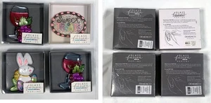 New Demdaco Glass Fusion Pop Ins Easter Bunny Rabbit Eggs - Picture 1 of 3