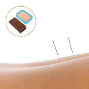  1 Set Manichino Agopuntura Silicone Modello: Kit Allenatore Principianti per Agopuntura - - Foto 1 di 12