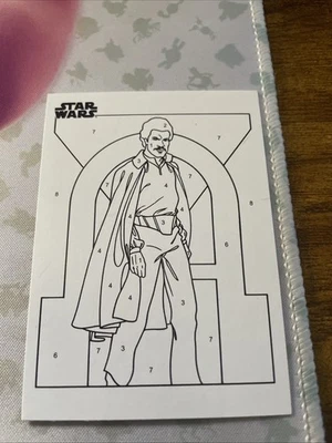 2025 Topps Chrome Star Wars By the Number Lando Calrissian - Image 1 of 2