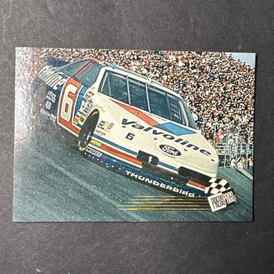 Mark Martin Valvoline Ford Thunderbird 1993 Press Pass #34 HOF Roush Racing - Image 1 of 2