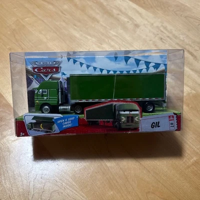 Disney Pixar Cars Gil Hauler #7 The World of Cars 2009 Mattel!!! - Image 1 of 4