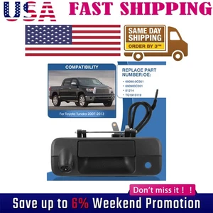 Backup Camera Tailgate Handle for Toyota Tundra 2007-2013 with Rear View D - Picture 1 of 14