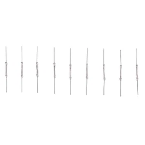 2X(10 Stueck Reedkontakt 14mm x 2mm Miniatur Reedschalter 44mm8191 - Bild 1 von 4