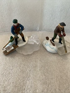 Department 56 Heritage Village Blue Star Ice Harvesters Figuren 2er Set 56502 - Bild 1 von 5