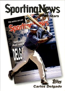 2004 Topps #356 Carlos Delgado Toronto Blue Jays - Foto 1 di 2