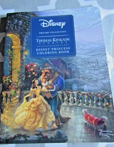 Disney Dreams Collection Thomas Kinkade Studios Disney Princess Coloring Boo... - Bild 1 von 4