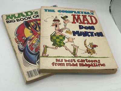 Set of 2 MAD's The Completely Mad Don Martin & Big Book of Spy vs Spy Capers - Image 1 of 4