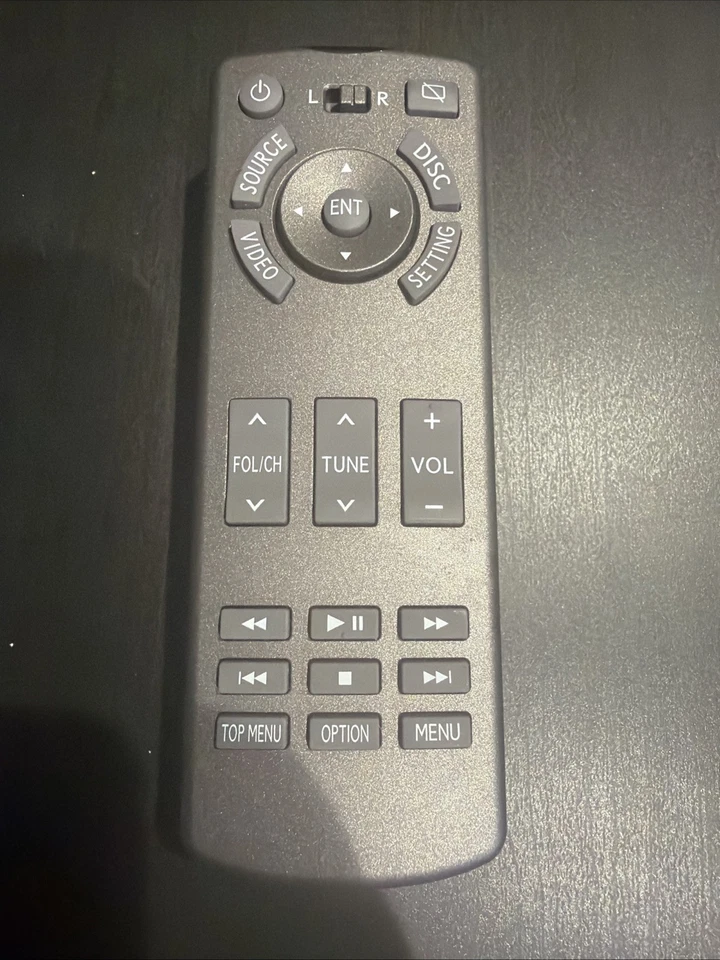 Lexus LX570 LX 2015-2021 DVD trasero entretenimiento control remoto genuino de fábrica Foto 1 de 2