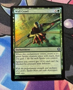 Wall Crawl Marvel's Spider-Man Foil - Picture 1 of 2