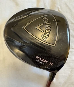 Callaway Razr X Black Driver 9.5 Loft Fujikura Motore F8 Regular Flex 60 Gram - Picture 1 of 11