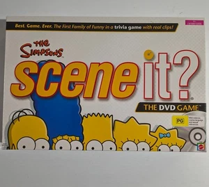 2009 The Simpsons Scene It The DVD Game PG Trivia Game - Brand New Sealed - Picture 1 of 5