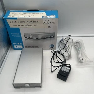 Disque dur G-Tech Technology G-Drive 4 To - USB 3 et FireWire 800 0G02537 avec cordons - Photo 1/8