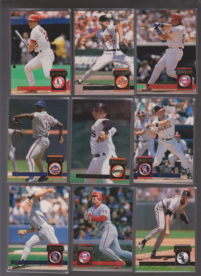 1994 Donruss Series 1 U Pick Collection Set Lot -- Get 40% off!! - Image 1 of 1