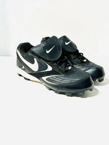 Botines de béisbol softbol Nike Keystone bajos para hombre negros 317087-011 talla 8 - Imagen 1 de 11