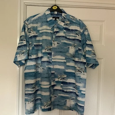 MENS XL MULTICOLOURED 100% POLYESTER SHIRT - Image 1 of 4