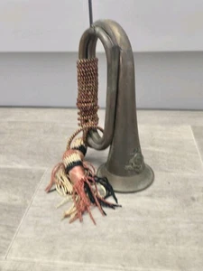 Royal Artillery Brass Bugle with Cord & Tassels Antique Military Worcestershire - Picture 1 of 9