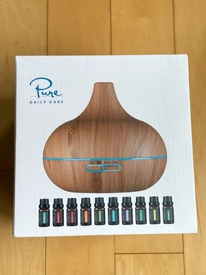 Pure Daily Care Aromatherapy Bundle - Diffuser & 10 Essential Oils - NEW/UNUSED - Image 1 of 4