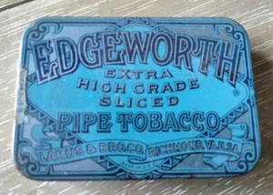 De colección. Pipa pequeña Edgeworth extra alta calidad en rodajas tabaco lata Larus & Bro. Co. - Imagen 1 de 9