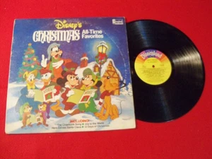 "DISNEY'S CHRISTMAS ALL-TIME FAVORITES" HOLIDAY LP ON CLASSIC VINTAGE VINYL! - Picture 1 of 9