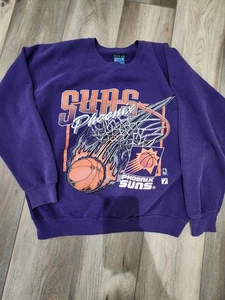 Sudadera vintage de los años 90 para mujer Phoenix Suns rara talla XL - Imagen 1 de 3