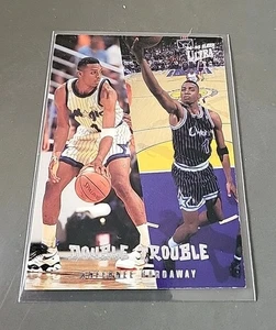 ANFERNEE PENNY HARDAWAY NBA CARD FLEER ULTRA 1994-95 DOUBLE # 3 of 10 MAGIC SUNS - Bild 1 von 6
