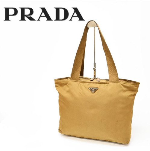 Borsa a tracolla Prada nylon beige originale #41910 GIAPPONESE USATA