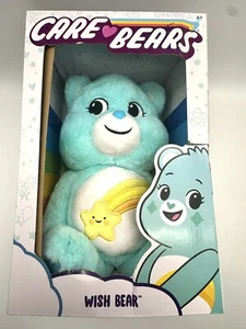 CARE BEARS 14" PLUSH WISH BEAR *DISTRESSED PKG - Picture 1 of 7