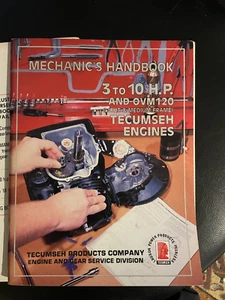 2 x Tecumseh workshop manuals 3 to 10HP   Part number 692509 Getting Scarce - Bild 1 von 5