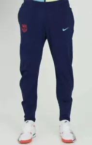 NIKE FC BARCELONA TECH PACK PANTS MENS SIZE LARGE (CN5214 492) BLUE VOID - Picture 1 of 10