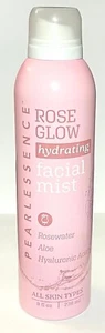 Pearl essence Rose Glow feuchtigkeitsspendender Gesichtsnebel Rosenwasser, Aloe und Hyaluron Ac - Bild 1 von 3