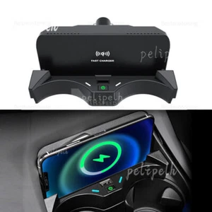 Wireless Smart Phone Charging Pad Fast Charge 15W For BMW X1 F48 X2 F39 16-2019 - Picture 1 of 6