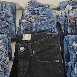 9 (nueve) pares de jeans para niñas - talla 10 niñas - Imagen 1 de 4
