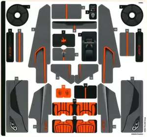 LEGO STICKER SHEET ONLY 42173 KOENIGSEGG JESKO ABSOLUT GRAY HYPERCAR to set New - Picture 1 of 2