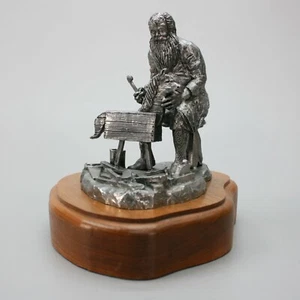 RB Peltre Santa Claus Saint Nicholas Workshop M.A. Ricker Firmado Limited 97/500 - Imagen 1 de 10