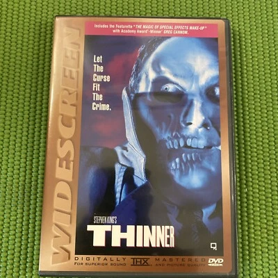 Steven King's Thinner (DVD, 1997) Widescreen Foto 1 de 2