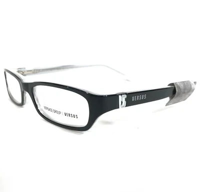 Versus by Versace Petite 眼镜框 MOD.8063 635 黑色灰色 49-16-135 — 第 1/4 张图片