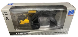 Volvo Ec140E Crawler Excavator 14 Cm Scale 1:55 New Ray Metal Model - Picture 1 of 5