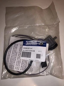 5010438 NEW GENUINE OEM JOHNSON EVINRUDE OUTBOARD HORN KIT ASSEMBLY LOT N3-2 - Picture 1 of 4