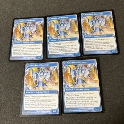 Vedalken Aethermage Magic The Gathering Mtg Future Sight Card 5 - Image 1 of 4