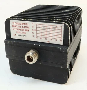 RLC Electronics A-4020A 0955-1599 40dB Attenuator - Picture 1 of 6