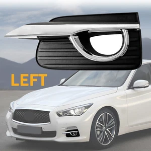 For 2014-2017 Infiniti Q50 Fog Light Lamp Covers Frame Bezel Left Driver Side - Bild 1 von 13